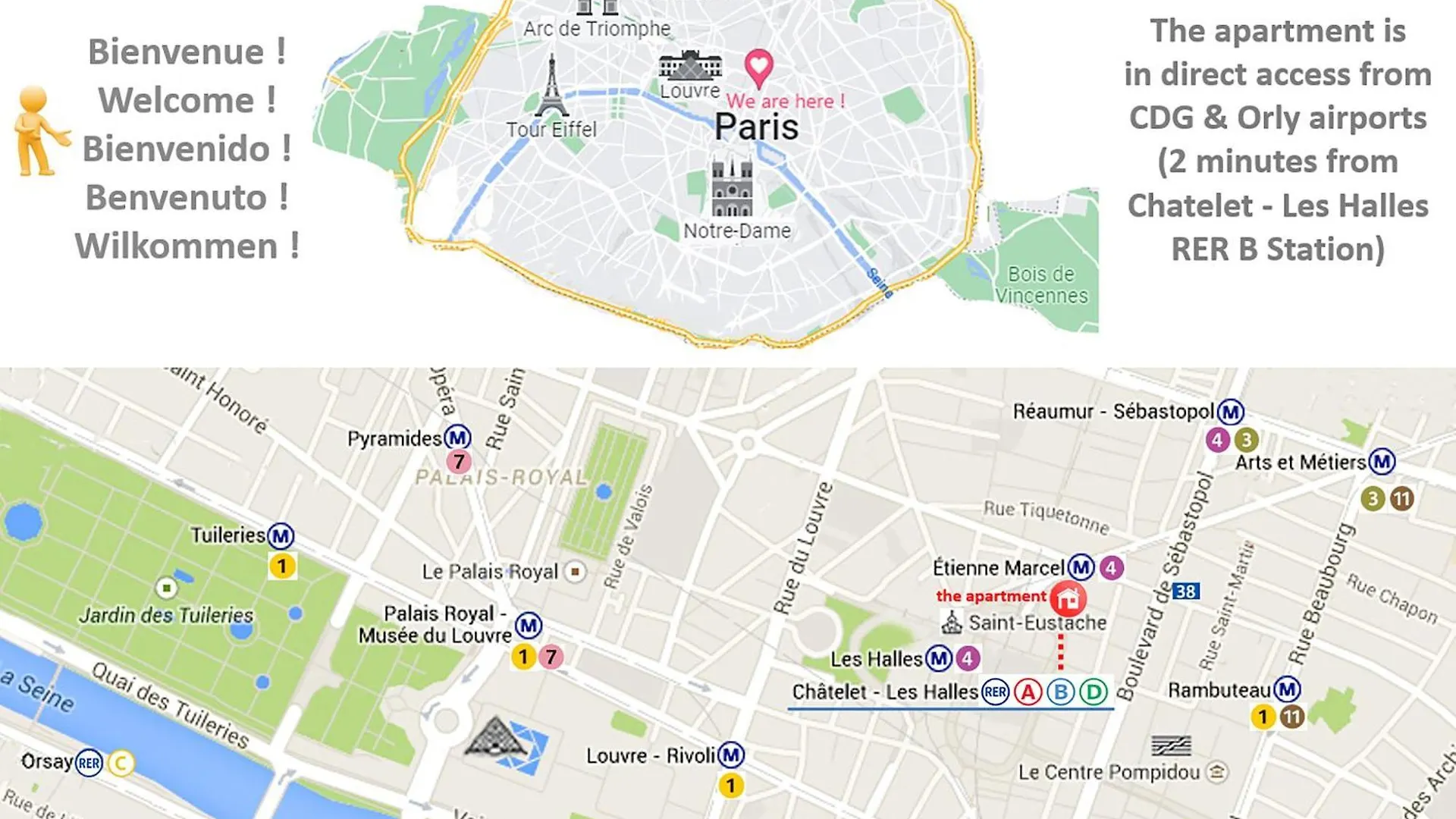 Apartment Casalionelparis : Your Home In The Heart Of Paris